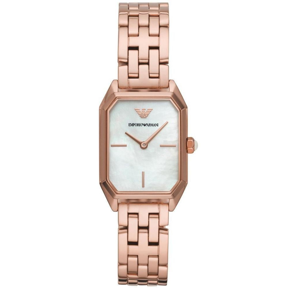 Emporio Armani Damenuhr Ar11147 Ladies Gioia Rose Gold Watch – AR11147