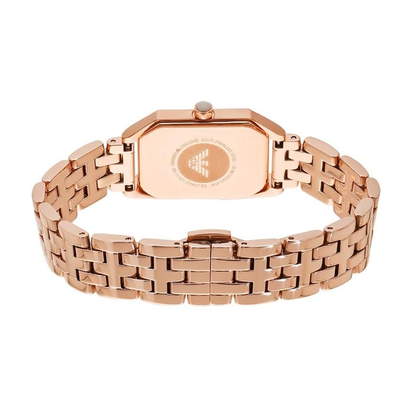 Emporio Armani Damenuhr Ar11147 Ladies Gioia Rose Gold Watch – AR11147