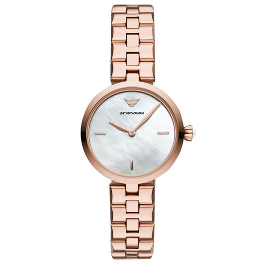 Emporio Armani Damenuhr Ar11196 Ladies Rose Gold Watch – AR11196