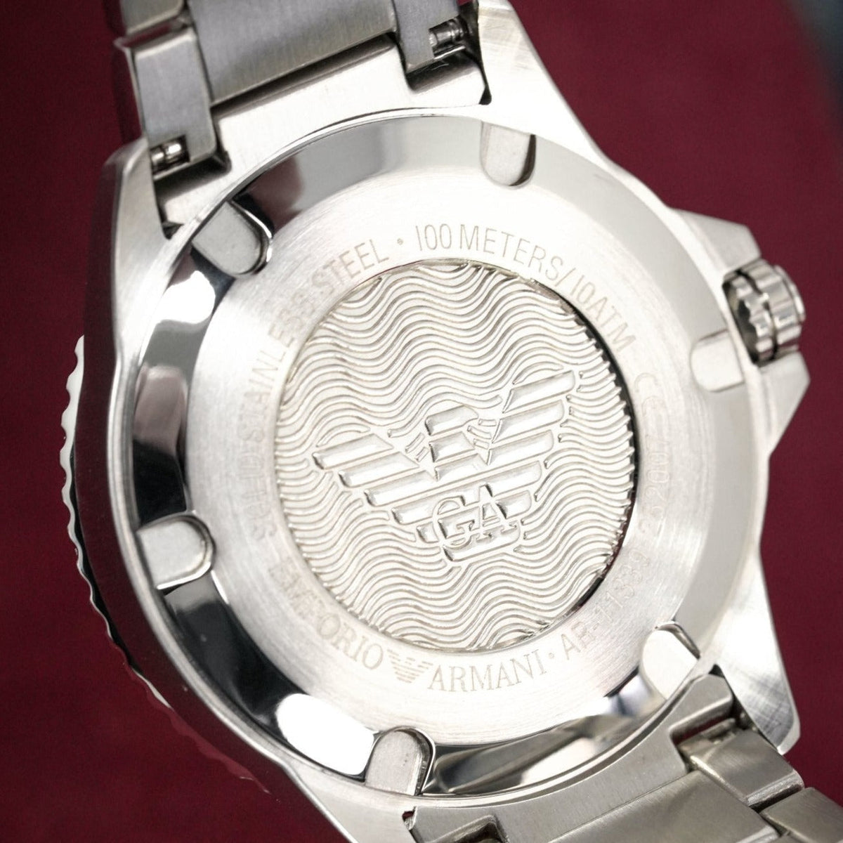 Emporio Armani Herrenuhr Ar11339 Men S Diver Steel Blue Watch – AR11339