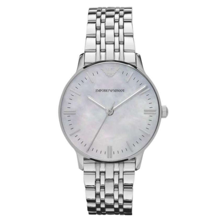 Emporio Armani Damenuhr Ar1602 Ladies Mother Of Pearl Watch – AR1602