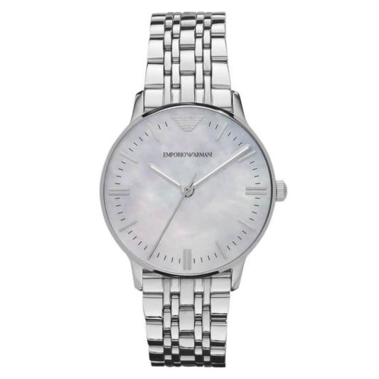 Emporio Armani Damenuhr Ar1602 Ladies Mother Of Pearl Watch – AR1602