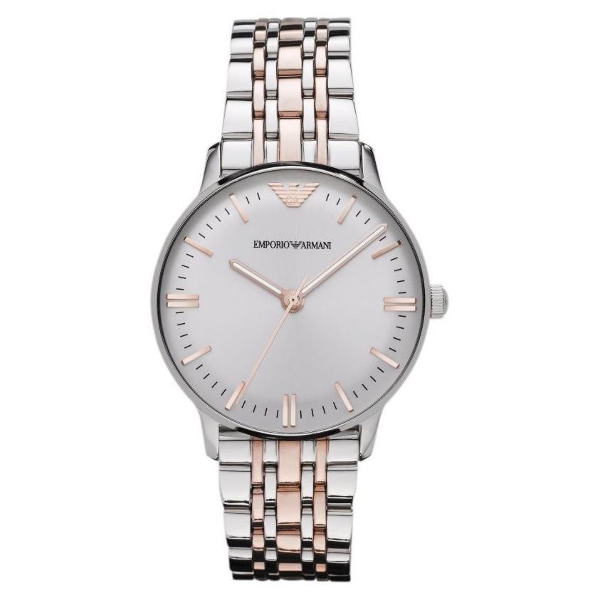 Emporio Armani Damenuhr Ar1603 Ladies Two Tone Watch – AR1603