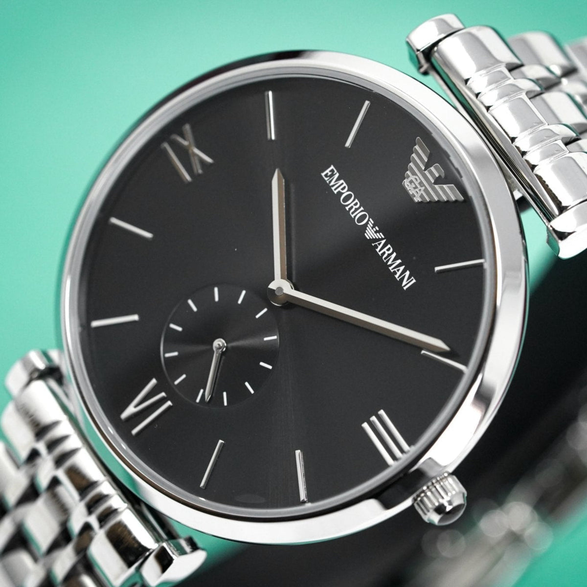 Emporio Armani Herrenuhr Ar1676 Men S Steel Watch – AR1676