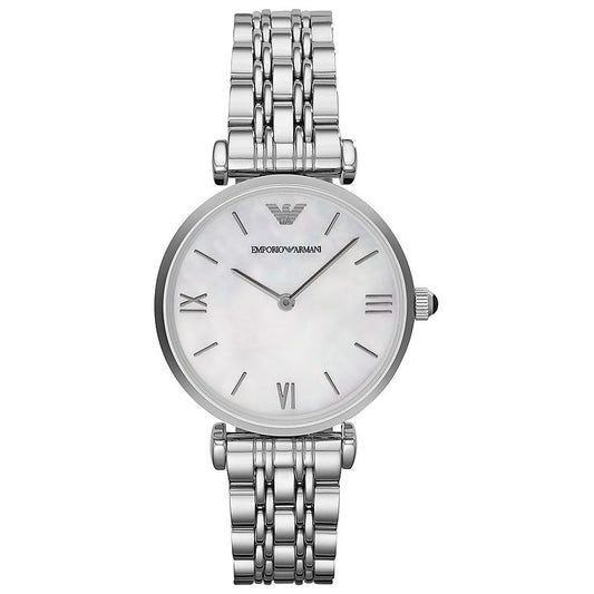 Emporio Armani Damenuhr Ar1682 Ladies Silver Watch – AR1682