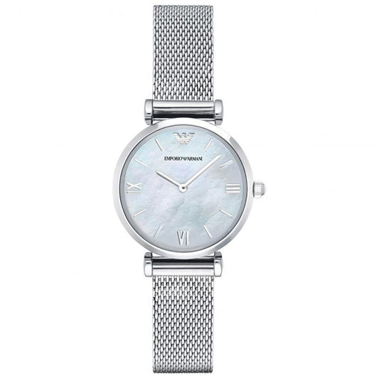 Emporio Armani Damenuhr Ar1955 Ladies Mother Of Pearl Watch – AR1955