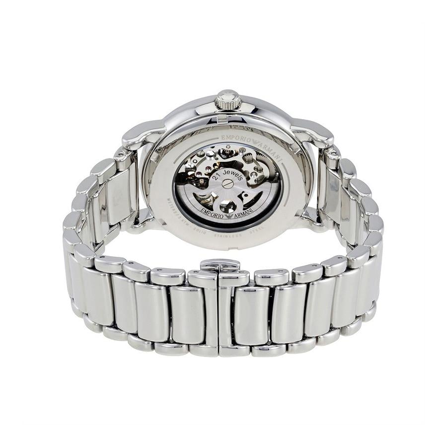 Emporio Armani Herrenuhr Ar1980 Men S Luigi Silver Watch – AR1980