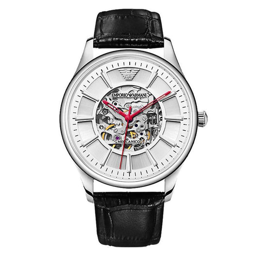 Emporio Armani Herrenuhr Ar2072 Men S Meccanico Black Watch – AR2072