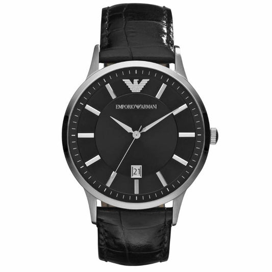 Emporio Armani Herrenuhr Ar2411 Men S Black Watch – AR2411