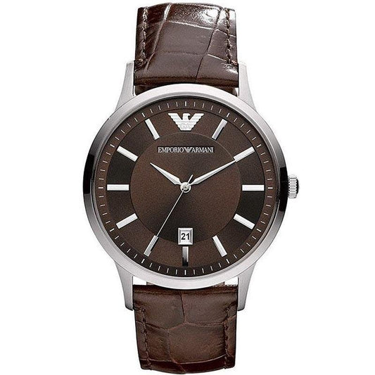 Emporio Armani Herrenuhr Ar2413 Men S Renato Brown Watch – AR2413