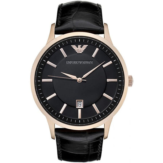 Emporio Armani Herrenuhr Ar2425 Men S Renato Rose Gold Pvd Watch – AR2425