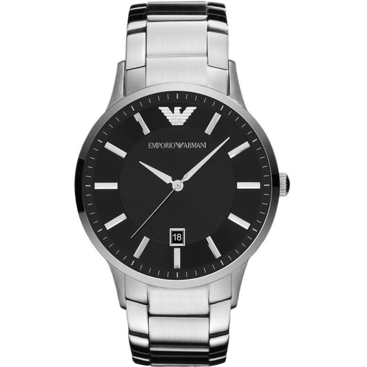 Emporio Armani Herrenuhr Ar2457 Men S Silver Watch – AR2457