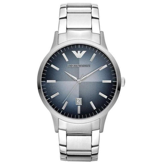 Emporio Armani Herrenuhr Ar2472 Men S Renato Blue Watch – AR2472