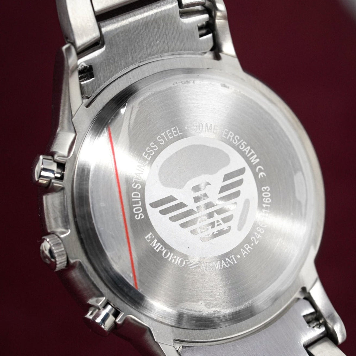 Emporio Armani Herrenuhr Ar2486 Men S Renato Blue Watch – AR2486