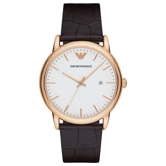 Emporio Armani Herrenuhr Ar2502 Men S Luigi Brown Watch – AR2502
