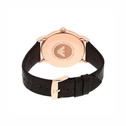 Emporio Armani Herrenuhr Ar2502 Men S Luigi Brown Watch – AR2502