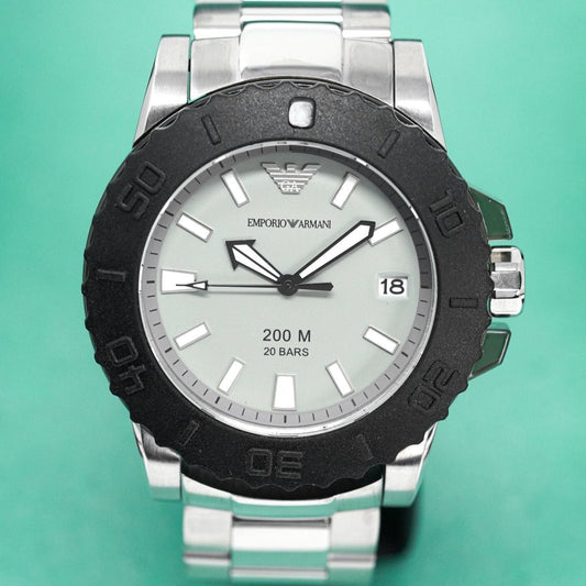 Emporio Armani Herrenuhr Ar5970 Men S Sportivo Steel Watch – AR5970