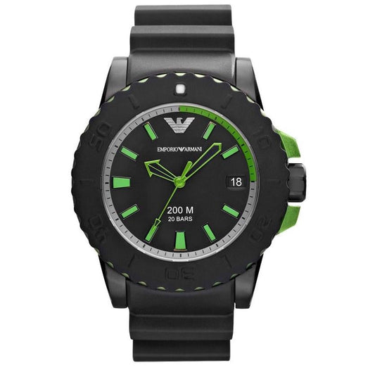 Emporio Armani Herrenuhr Ar6102 Men S Black Watch – AR6102