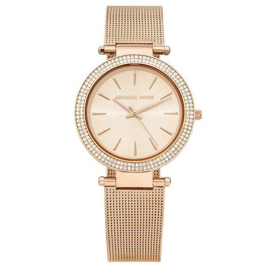 Michael Kors Damenuhr Mk3369 Ladies Darci Rose Gold Watch – MK3369