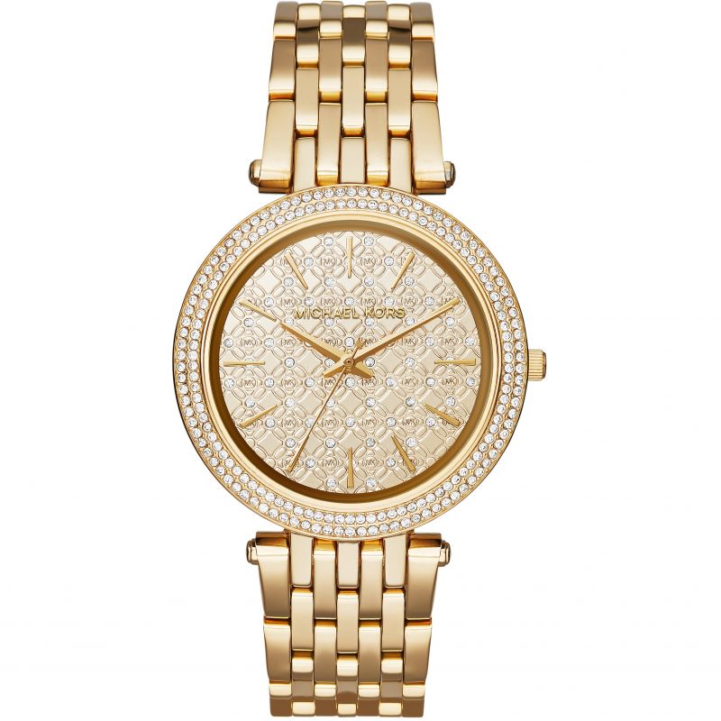 Michael Kors Damenuhr Mk3398 Ladies Darci Yellow Gold Watch – MK3398