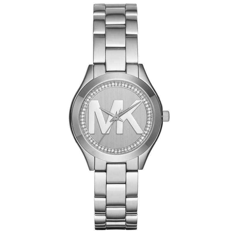 Michael Kors Damenuhr Mk3548 Ladies Mini Slim Runway Silver Watch – MK3548