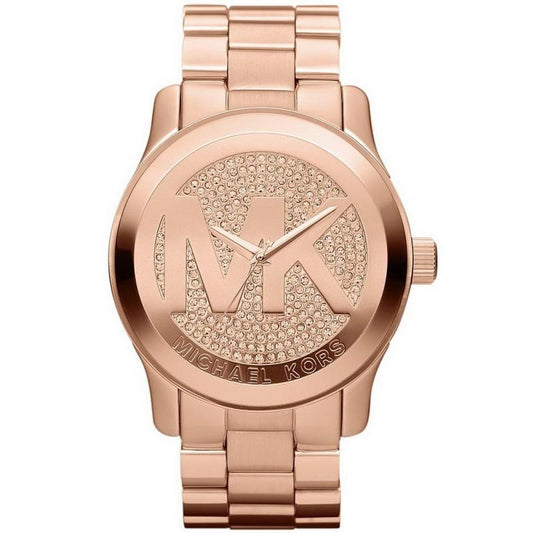 Michael Kors Damenuhr Mk5661 Ladies Runway Rose Gold Watch – MK5661