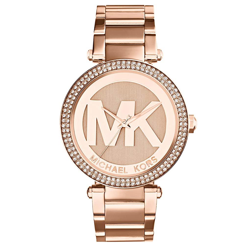 Michael Kors Damenuhr Mk5865 Ladies Parker Rose Gold Watch – MK5865