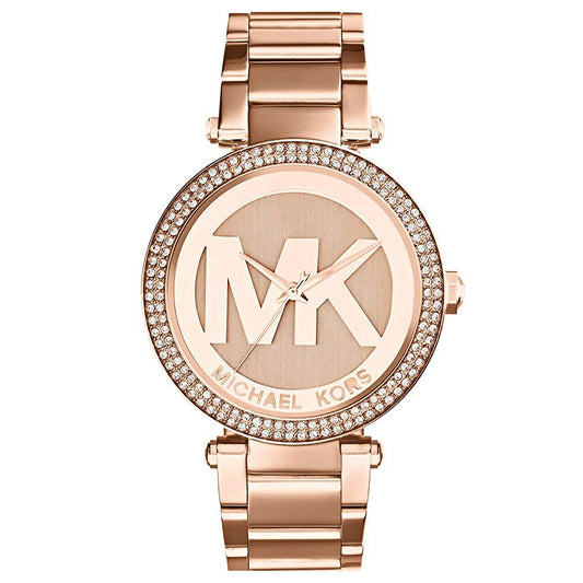 Michael Kors Damenuhr Mk5865 Ladies Parker Rose Gold Watch – MK5865