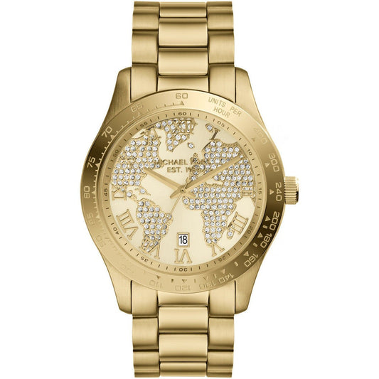 Michael Kors Damenuhr Mk5959 Ladies Layton Gold Pave Dial Watch – MK5959