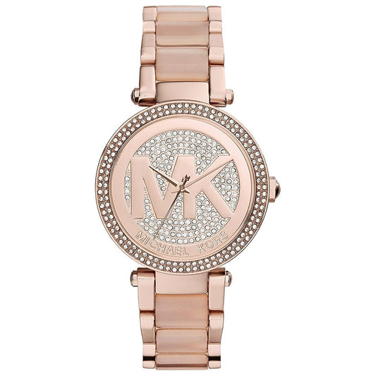 Michael Kors Damenuhr Mk6176 Ladies Parker Rose Gold Watch – MK6176