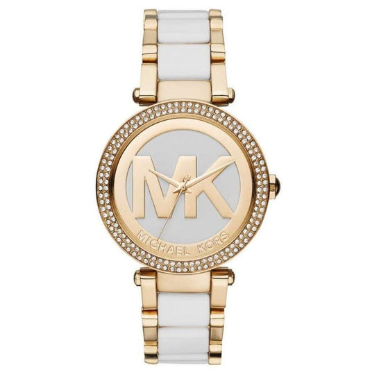 Michael Kors Damenuhr Mk6313 Ladies Parker Yellow Gold Watch – MK6313