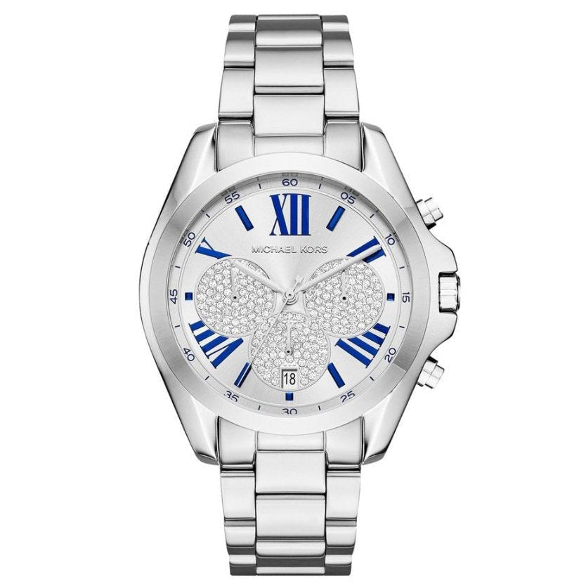 Michael Kors Damenuhr Mk6320 Ladies Bradshaw Gems Blue Watch – MK6320