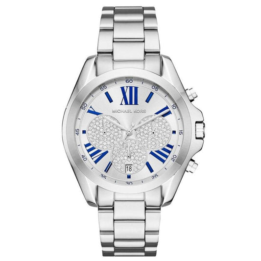 Michael Kors Damenuhr Mk6320 Ladies Bradshaw Gems Blue Watch – MK6320