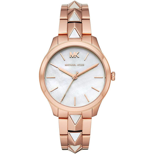 Michael Kors Damenuhr Mk6671 Ladies Rose Gold Runway Mercer – MK6671