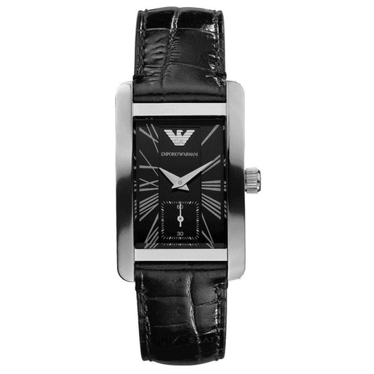 Emporio Armani Damenuhr Ar0144 Ladies Automatic Classic Black Watch – AR0144