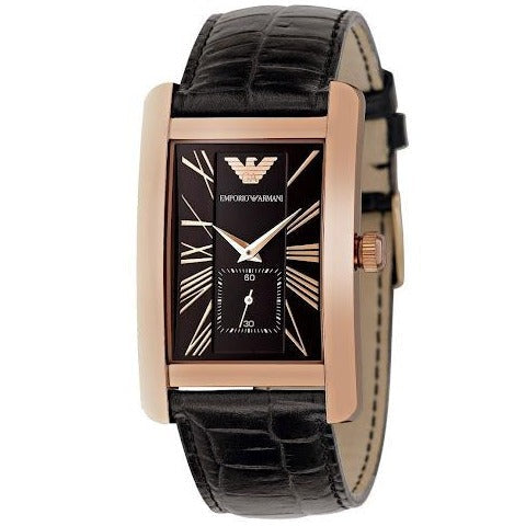 Emporio Armani Herrenuhr Ar0168 Men S Automatic Classic Rose Gold Watch – AR0168