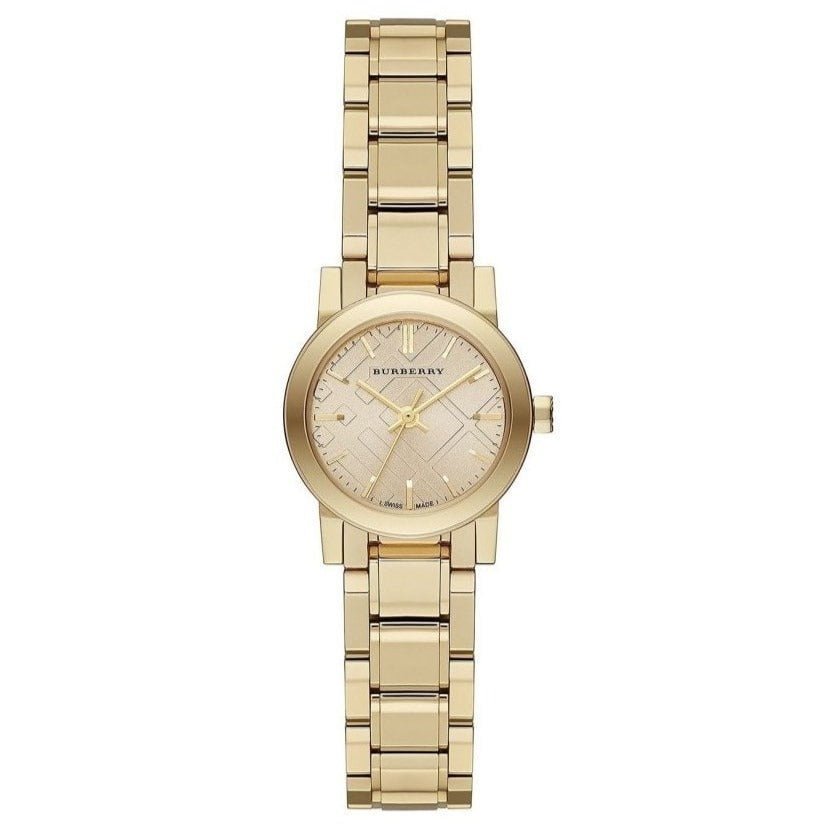 Burberry Damenuhr The City Gold Quarz – BU9227