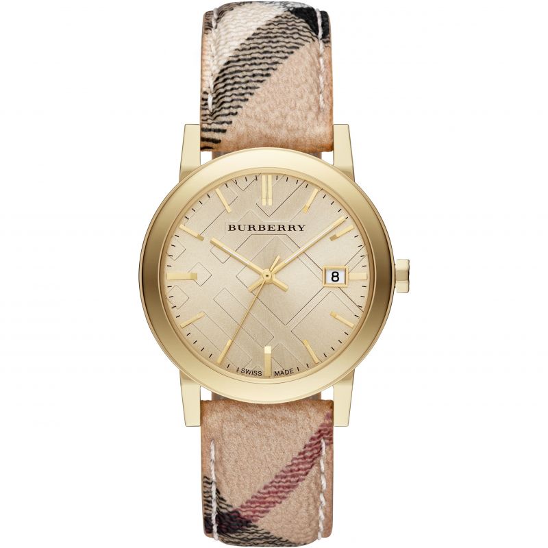 Burberry The City Haymarket Damenuhr römische Ziffern BU9026