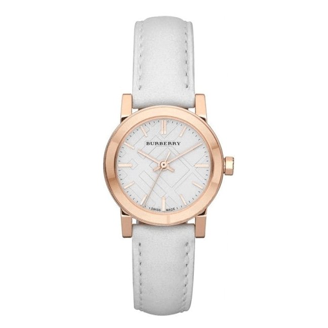 Burberry The City Rose Damenuhr roségoldenes Gehäuse BU9209
