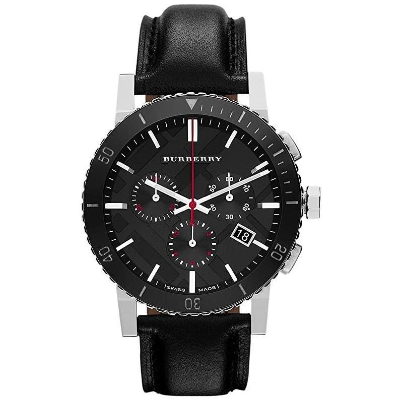 Burberry Herrenuhr The City Black Chronograph – BU9382