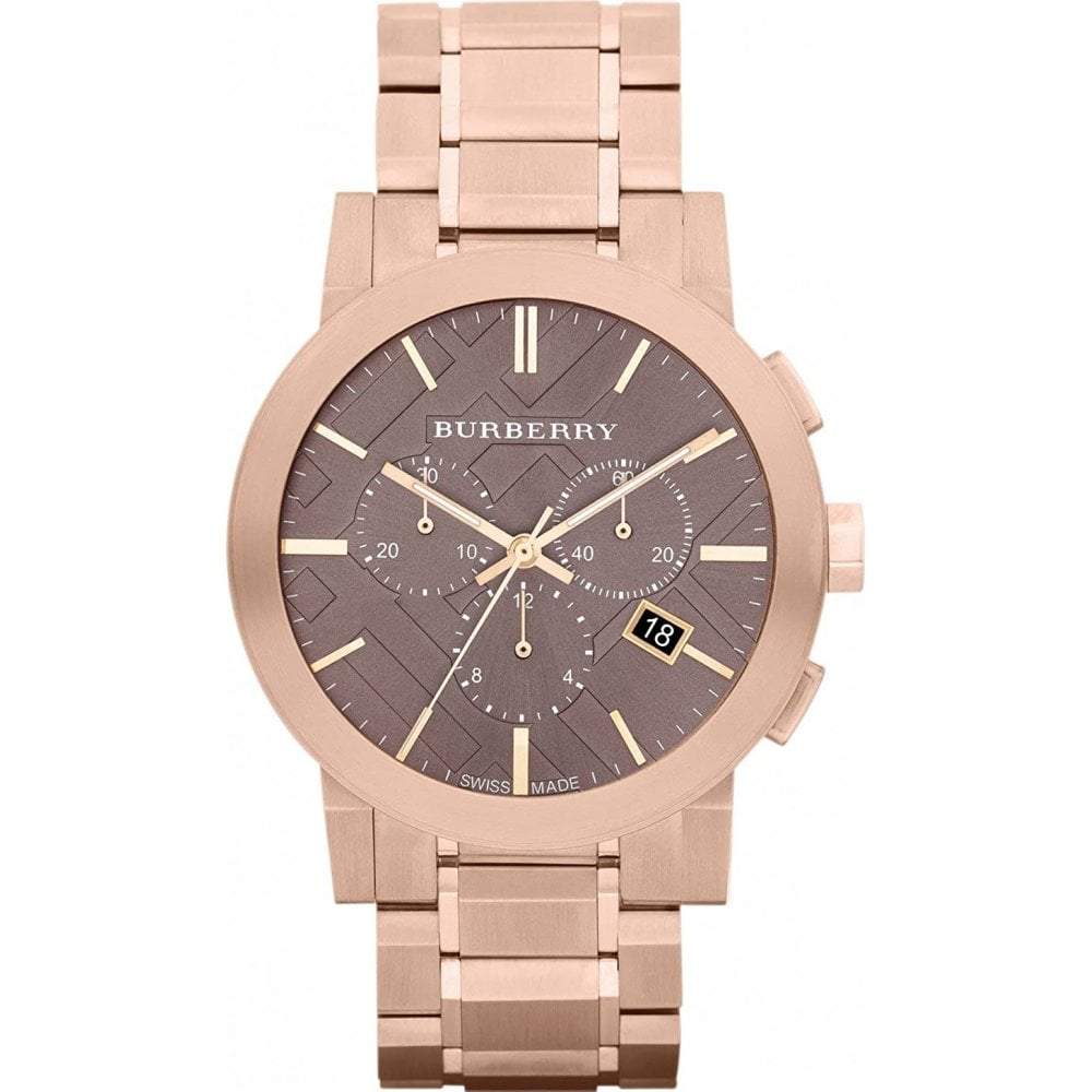 Burberry Herrenuhr The City Rose Chronograph – BU9353