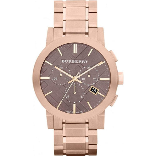 Burberry Herrenuhr The City Rose Chronograph – BU9353
