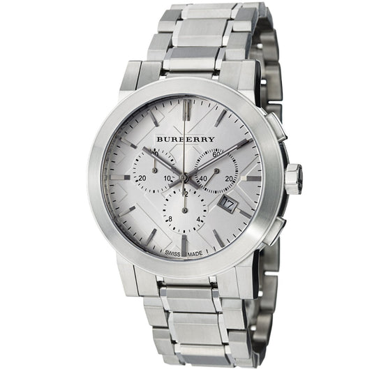 Burberry Herrenuhr The City Silver Chronograph – BU9350