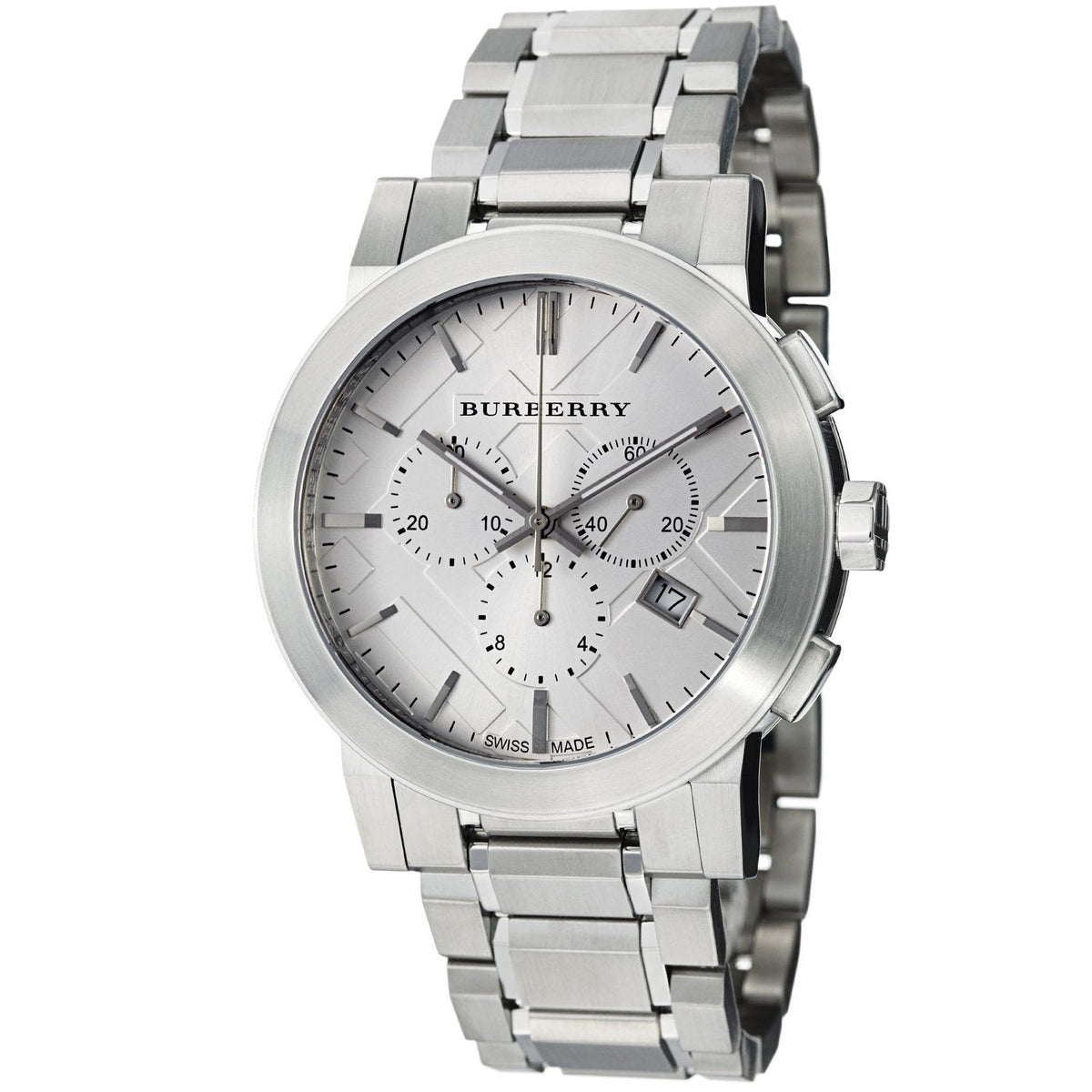 Burberry Herrenuhr The City Silver Chronograph – BU9350