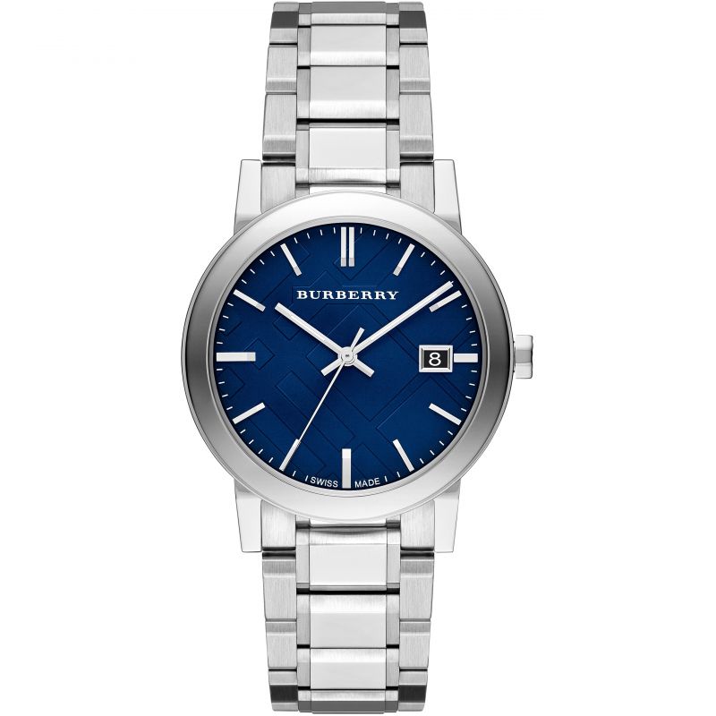 Burberry Herrenuhr The City Steel Quarz – BU9031