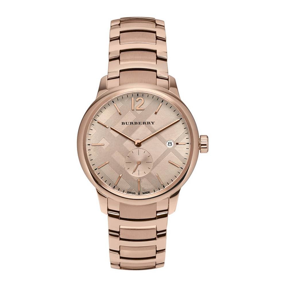 Burberry Herrenuhr The Classic Rose Quarz – BU10013