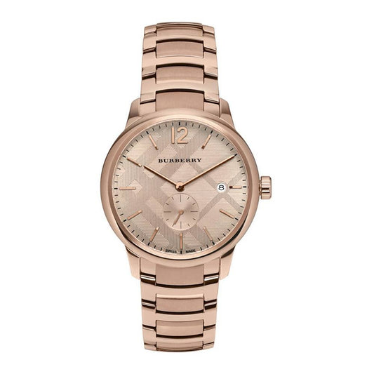 Burberry Herrenuhr The Classic Rose Quarz – BU10013