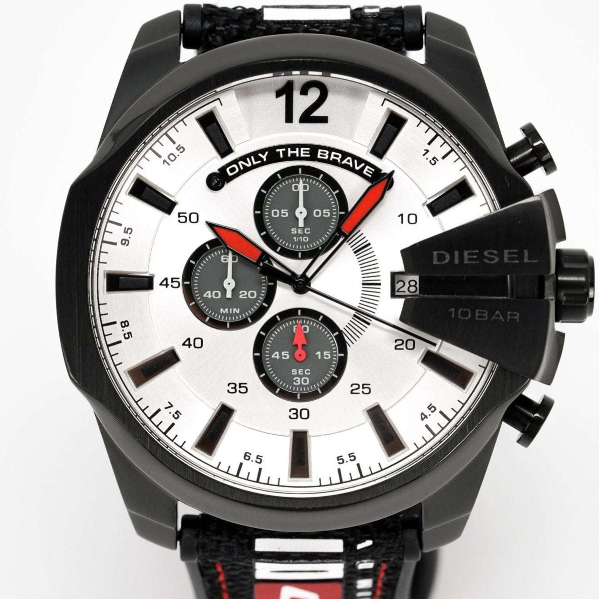 Diesel Herrenuhr Dz4512 Men S Chronograph Mega Chief Black Grey Watch – DZ4512