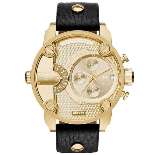 Diesel Herrenuhr Dz7363 Men S Chronograph Little Daddy Gold Watch – DZ7363