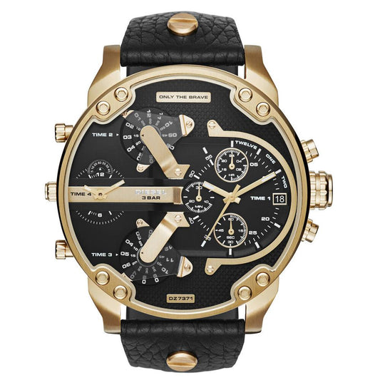 Diesel Herrenuhr Dz7371 Men S Mr Daddy 2 0 Black Watch – DZ7371